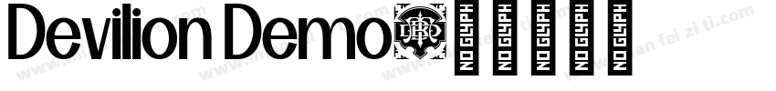Devilion Demo字体转换